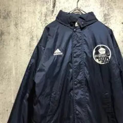 アディダス 万国旗タグ ナイロンジャケット 90s ダノンネーションズカップ