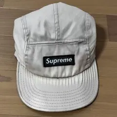 初期 Supreme Small Box Logo Camp Cap Tan