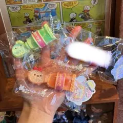 激レア】キティ ぐにゃぐにゃマスコット イチゴゼリー 水系スクイーズ