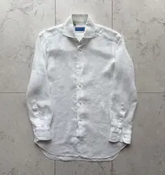 【美品】 BARBA バルバ シャツ リネン100%のサムネイル