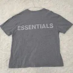 ESSENTIALS エッセンシャル ビッグロゴオーバーサイズTシャツグレーのサムネイル