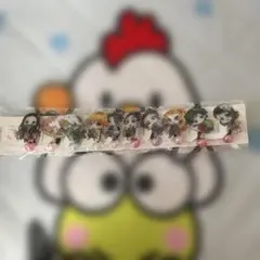 鬼滅の刃 アクリルチャーム ヘアゴム 10個セット