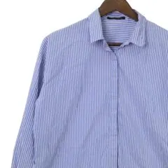 【極美品】バンヤードストーム オーバーサイズストライプシャツ 春夏 ブルー