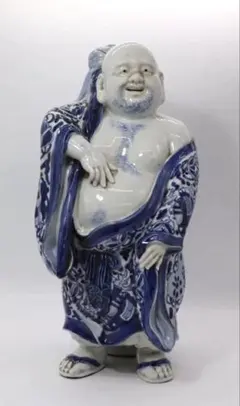 九谷焼陶器 青手 珍品 布袋様 骨董品 招福 高さ ３８ｃｍ 2026年最新】九谷焼 布袋の人気アイテム - メルカリ