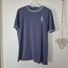 RALPH LAUREN ★ビッグポニー★ Tシャツ★ ネイビー ★刺繍