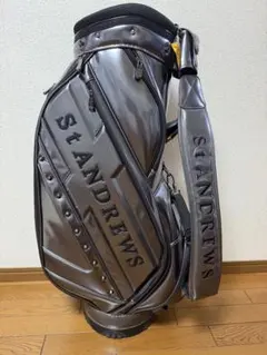 St ANDREWS ゴルフ キャディバッグ エナメル調のサムネイル