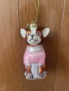 犬 クリスマスオーナメント アスティエ 新品未使用品