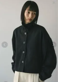 THIRD MAGAZINE】リバーショートコート - メルカリ