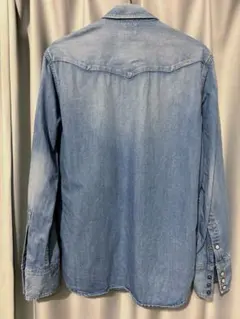 Wrangler デニムウエスタンシャツ ライトブルーのサムネイル