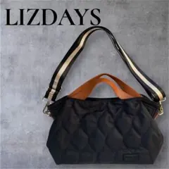 【美品】LIZDAYS リズデイズ 2wayキルティング トートショルダーバッグ