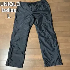 UNIQLO ユニクロ　レディース　イージーパンツ　025923 黒　L