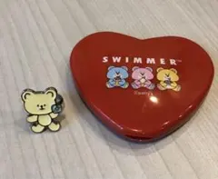 SWIMMER ベア リング 指輪 ハート型鏡2個セットのサムネイル