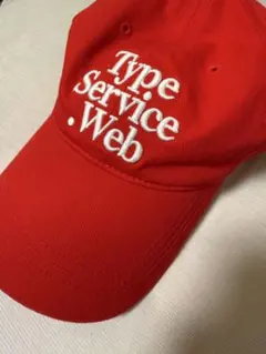 Type Service Web キャップ