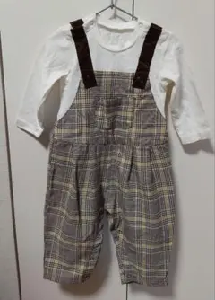 【美品】ブランシェス　ロンパース　80cm