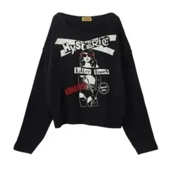 ⭐️新品❤️ヒステリックグラマー プルオーバー 長袖Ｔシャツ ロンＴ ブラック
