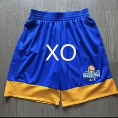 NBA Warriors adidas バスケットパンツ XOのサムネイル