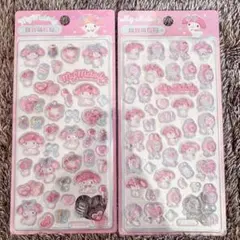 サンリオ ボンボンドロップシール 風 マイメロディ 2枚セット