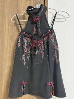 【美品】OZZONESTE オッズオネスト 和柄　チャイナ キャミソールのサムネイル