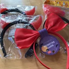 ハロウィン カチューシャ セット 赤
