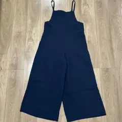 GU ネイビー サロペット　S