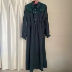 OLIVE des OLIVE ダークグリーン ワンピース