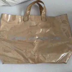 COMME des GARCONS PVCベージュトートバッグのサムネイル