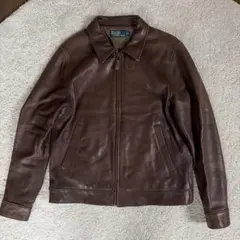 Polo by Ralph Lauren レザージャケット ブラウン Lのサムネイル