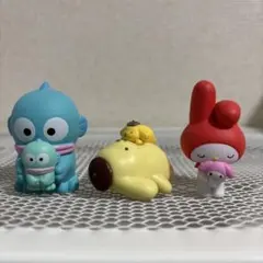 サンリオキャラクターズ ぬいぐるみといっしょフィギュア　3体セット