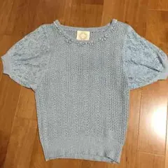 美品 ☆半袖ニット☆プロポーションボディドレッシング