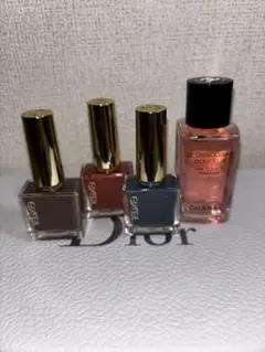 ex-セル ネイルカラー3本とシャネルリムーバー