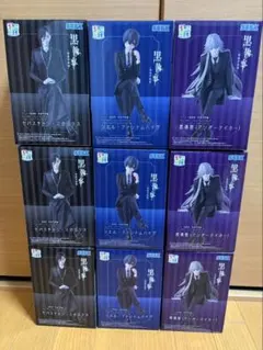 黒執事-寄宿学校編 ちょこのせプレミアムフィギュア 各3つ