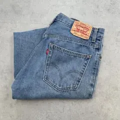 00s　リーバイス505　デニムパンツ　古着　ライトブルー　W34 L30