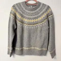 ユニクロ　150 スフレヤーンセーター　ほぼ新品　美品