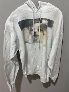 Hanes／エコスマート　プリントパーカー　Mサイズ