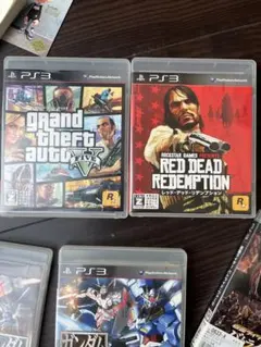 PS3 ゲームセット GTA V & レッドデッドリデンプション