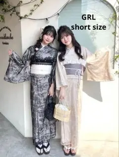 【GRL】グレイル 総レース 花柄 浴衣 セパレート ワンピース 帯2点セットのサムネイル