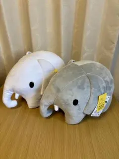 ブルーナファミリー　ゾウ(大)2個セット