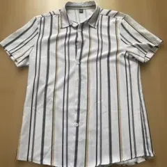 MANFINITY 半袖シャツ M ストライプ
