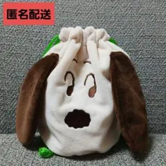 スヌーピー　SNOOPY　PEANUTS　フェイス　巾着袋　新品未使用のサムネイル