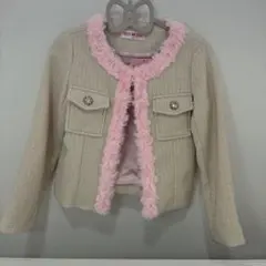 mezzo piano フリルジャケット 120cm