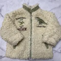 klädköp 恐竜刺繍 ボアジャケット