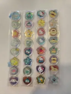 サンリオおはじきふうシールセット 32枚入り