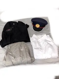警察官 夏服 活動服 階級 ベルト 帽章付き - メルカリ