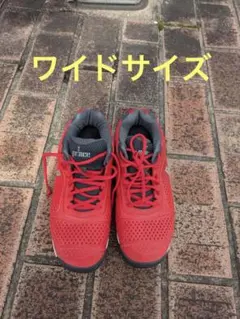 Prince テニスシューズ レッド　ワイドサイズ