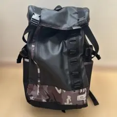 ALPHA INDUSTRIES ブラック/迷彩　リュック　バックパック
