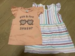 ベビー　H&M トップス　２枚セット　90センチ