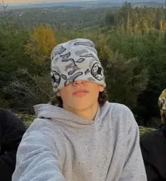twofrogs beanie gray 完売品
