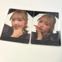 FRUITS ZIPPER 仲川瑠夏 クリアトレカ ２点セット