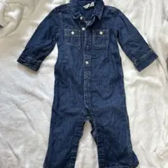 baby gap デニムロンパース 12-18ヶ月