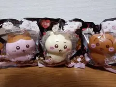 ちいかわ　スクイーズ　バレンタイン　３個セット　ハチワレ　うさぎ